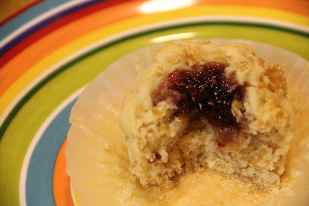 Cornflake JamFilled Muffins Amy's Healthy Baking