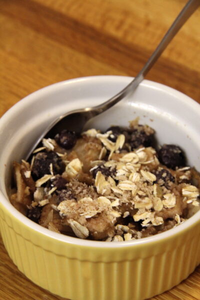 Pear Blueberry Crisp
