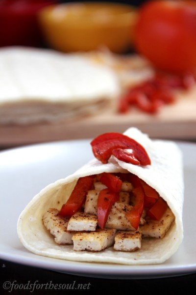 Super Easy Tofu Tacos {5-Ingredient Recipe!}