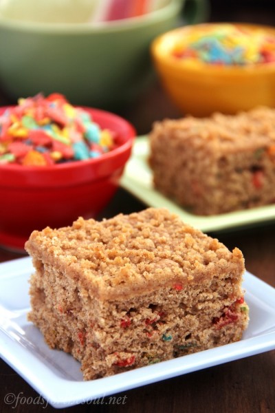 Grandpa’s “Fruity Pebbles” Coffee Cake