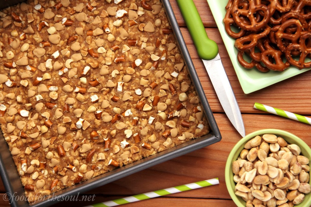 Peanut Butter Pretzel Bars Amy's Healthy Baking