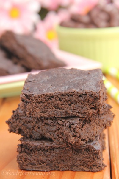 Midnight Dark Chocolate Brownies