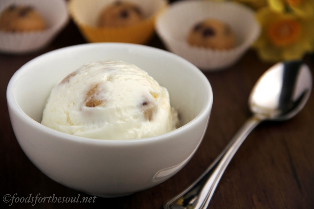 Cookie Dough Frozen Yogurt Amy's Healthy Baking