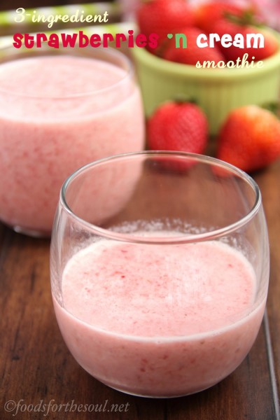 Smoothies and Whipped Cream