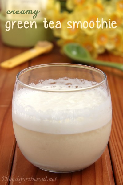 Creamy Green Tea Smoothie