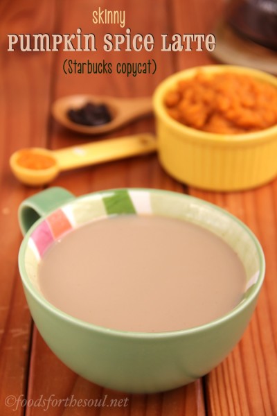 Skinny Pumpkin Spice Latte
