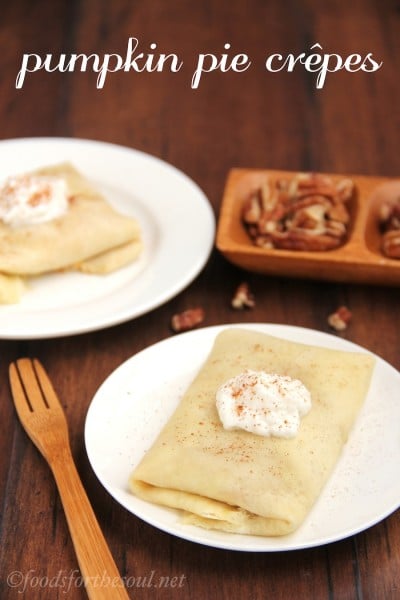 Pumpkin Pie Crêpes