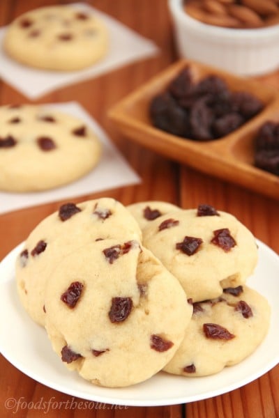 Cherry Almond Cookies
