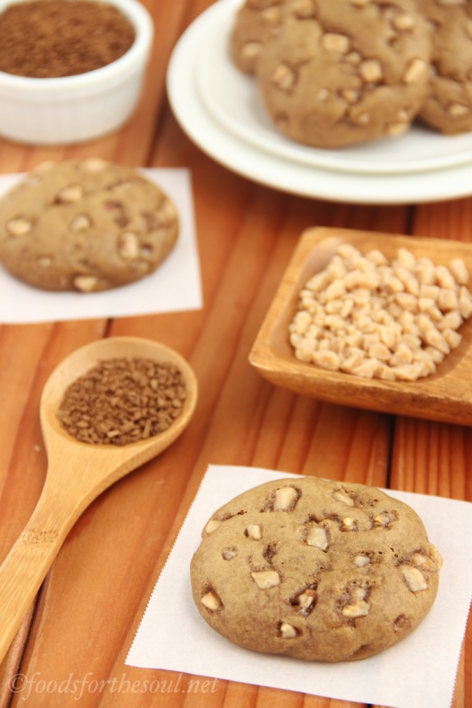 Toffee Coffee Cookies Amy's Healthy Baking