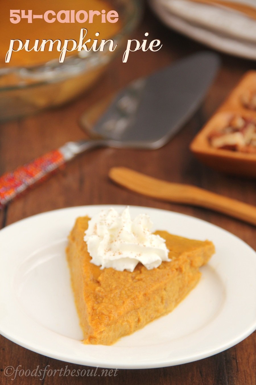 Crustless Pumpkin Pie | Amy's Healthy Baking