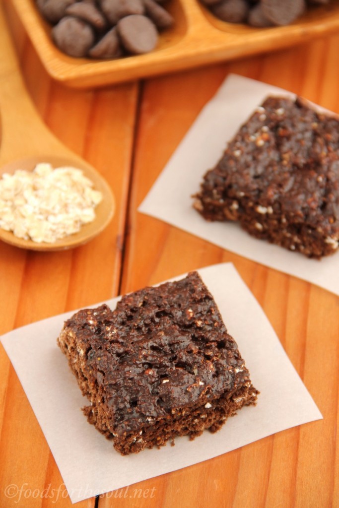 Chocolate Fig Squares Amy's Healthy Baking