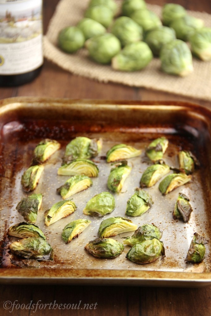 The BEST EVER Roasted Brussels Sprouts Amy's Healthy Baking