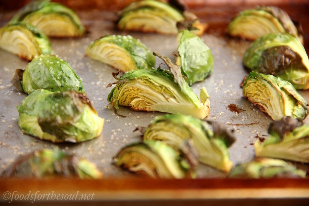 The BEST EVER Roasted Brussels Sprouts Amy's Healthy Baking