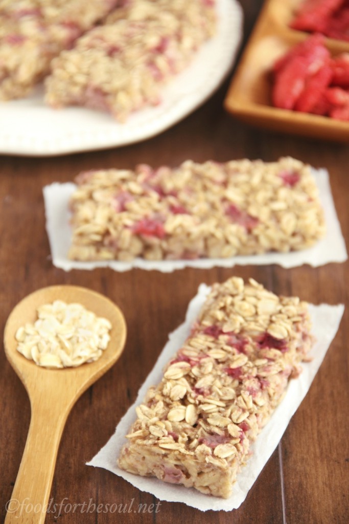 Strawberry Banana Granola Bars Amy's Healthy Baking