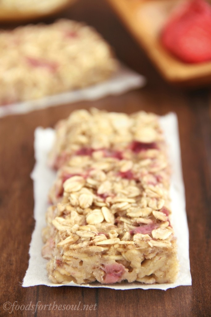 Strawberry Banana Granola Bars Amy's Healthy Baking