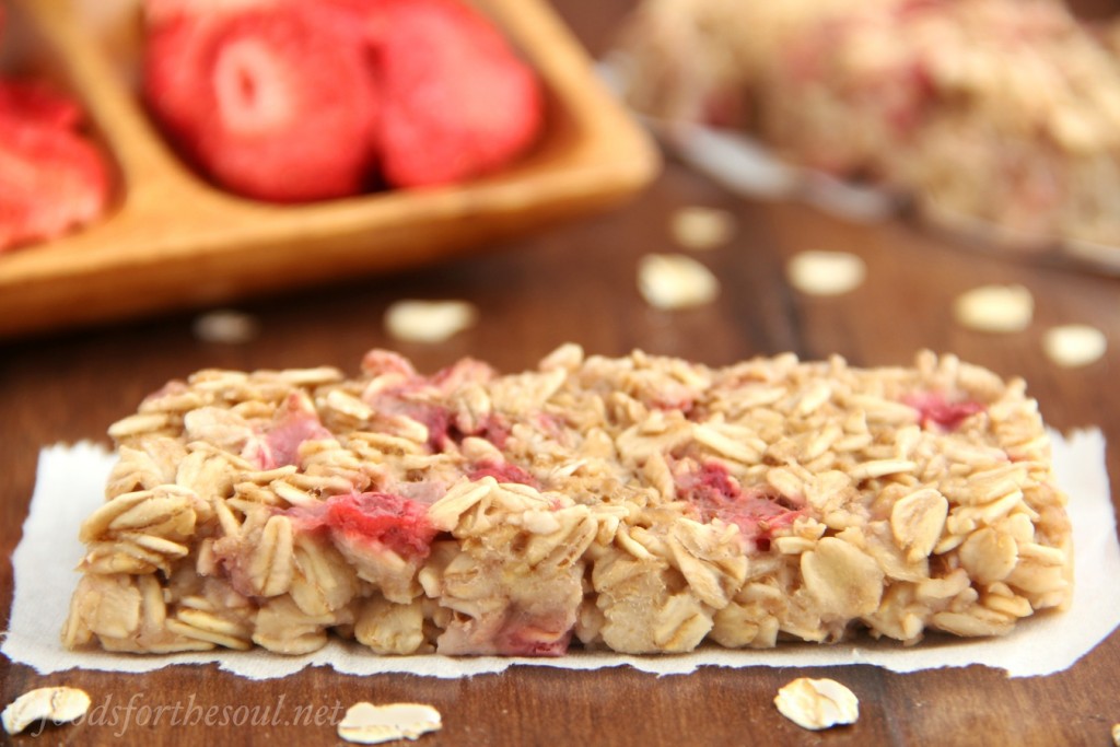 Strawberry Banana Granola Bars Amy's Healthy Baking