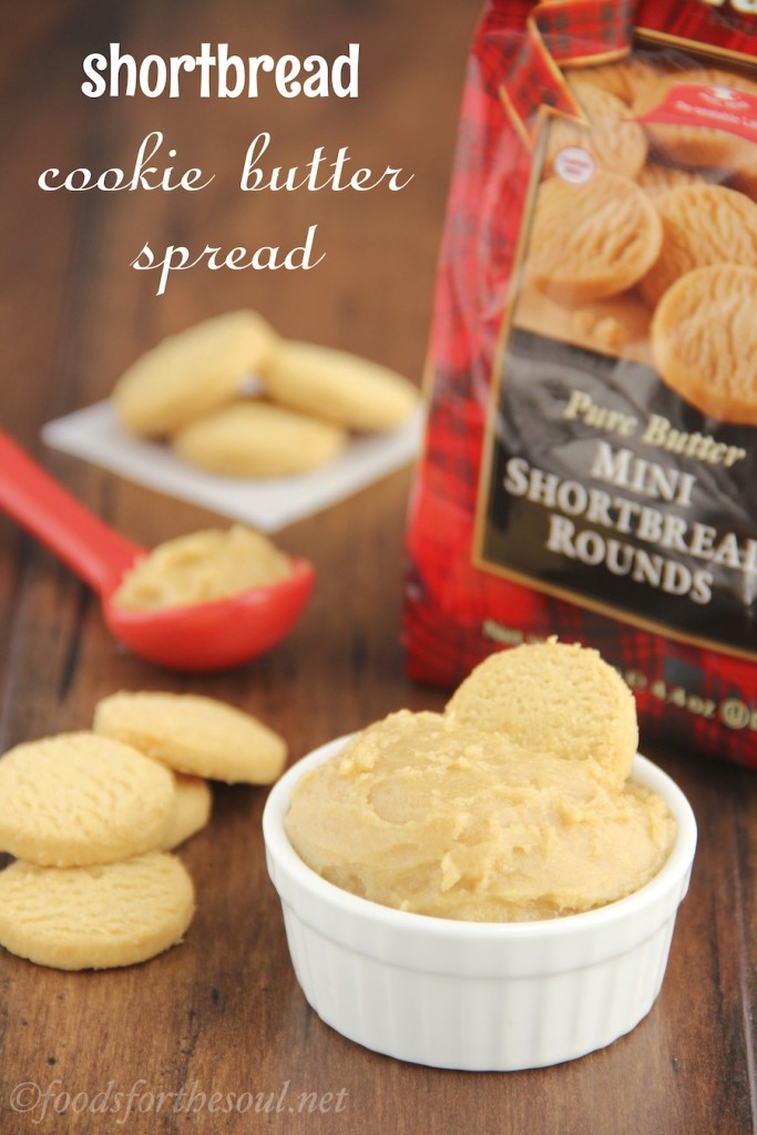 Shortbread Cookie Butter Spread Amy's Healthy Baking