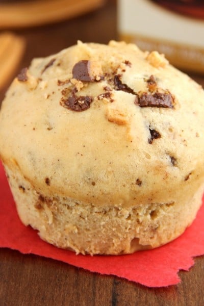Dark Chocolate Ginger Pear Muffins