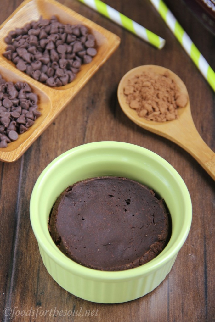 Healthy SingleServing Fudgy Brownie Amy's Healthy Baking