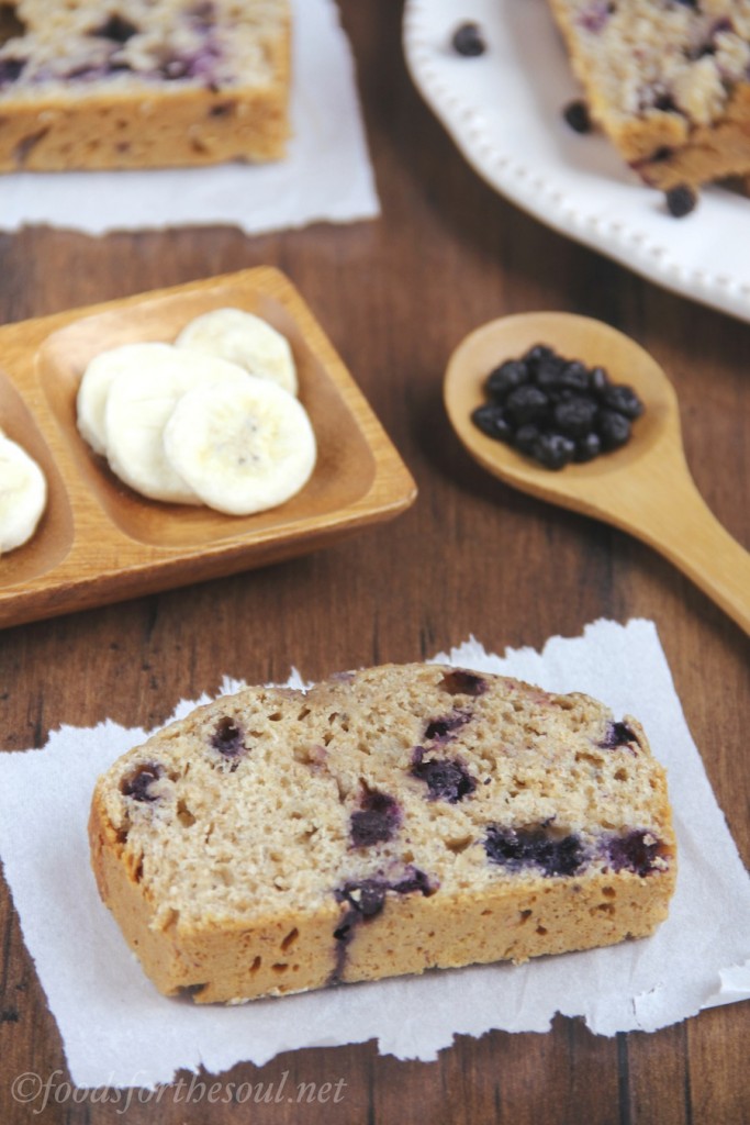 Whole Wheat Blueberry Banana Bread Amy's Healthy Baking
