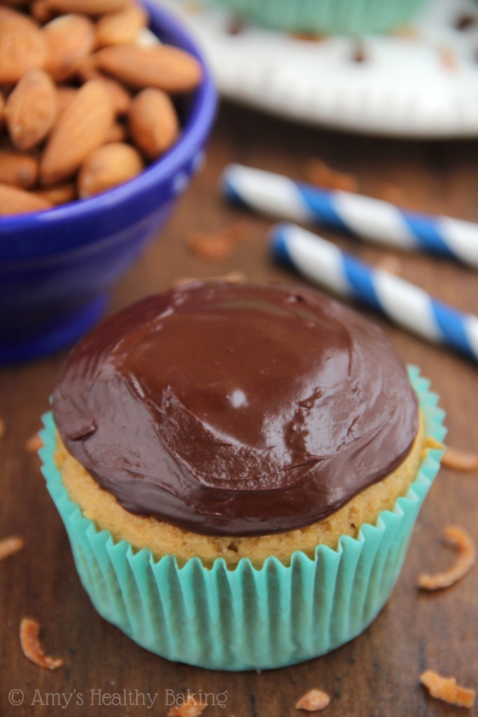 Almond Joy Cupcakes Amy's Healthy Baking