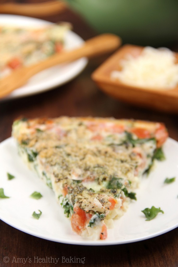 Healthy Kale & Tomato Quiche Amy's Healthy Baking