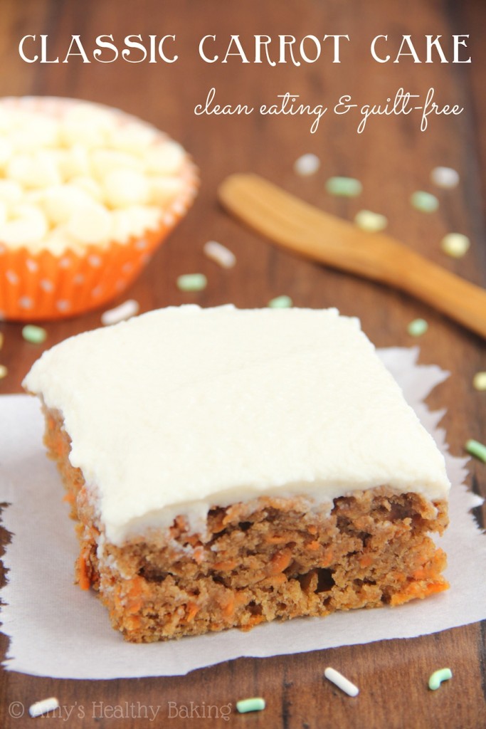 Healthy Classic Carrot Cake Amy's Healthy Baking