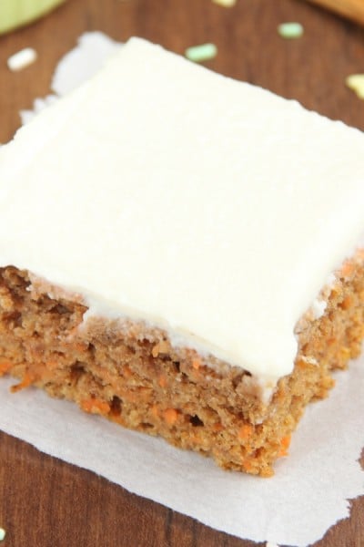 Healthy Classic Carrot Cake