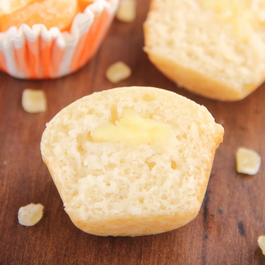 Tropical Surprise Mini Muffins