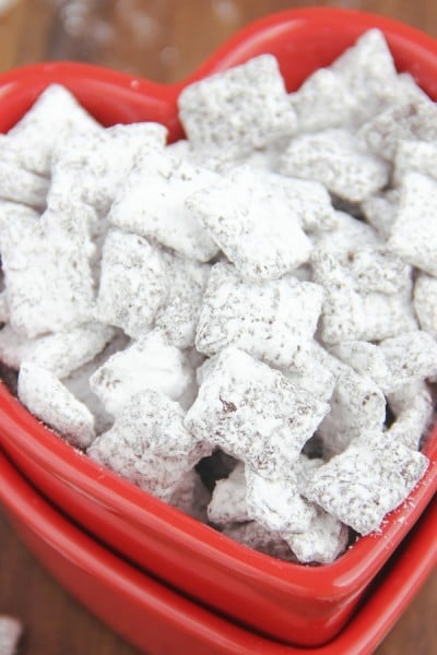 Skinny Dark Chocolate Muddy Buddies