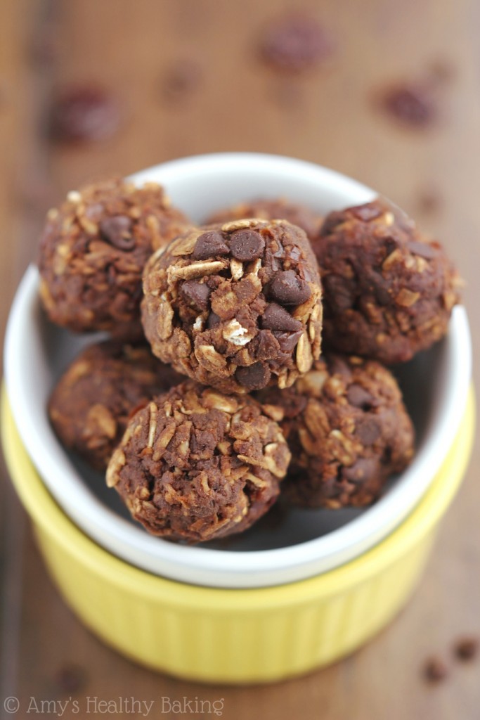 Chocolate Cherry Energy Bites Amy's Healthy Baking