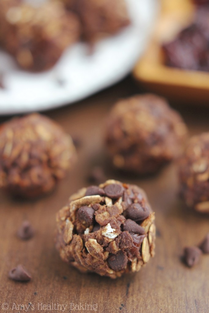 Chocolate Cherry Energy Bites Amy's Healthy Baking