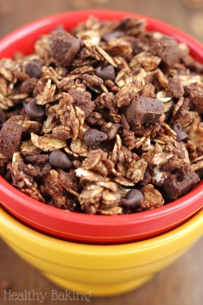 Double Chocolate Brownie Granola