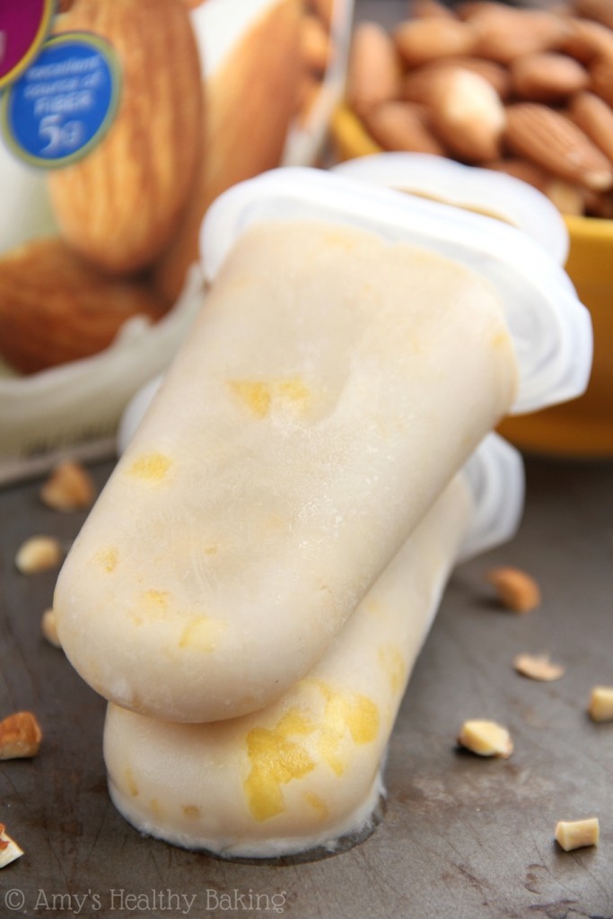 Mango Almond Popsicles Amy's Healthy Baking