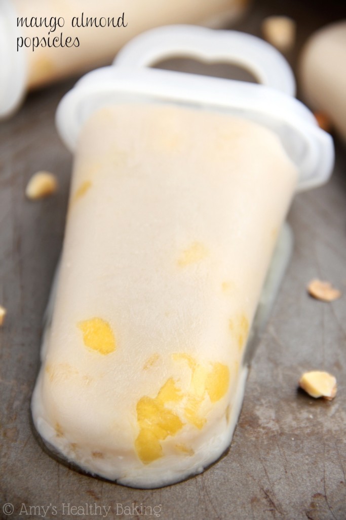 Mango Almond Popsicles Amy's Healthy Baking