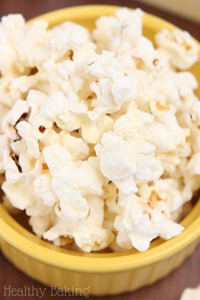 Skinny Buttered Popcorn