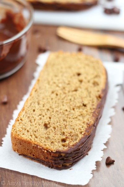 Coffee Loaf Cake with Dark Chocolate Drizzle