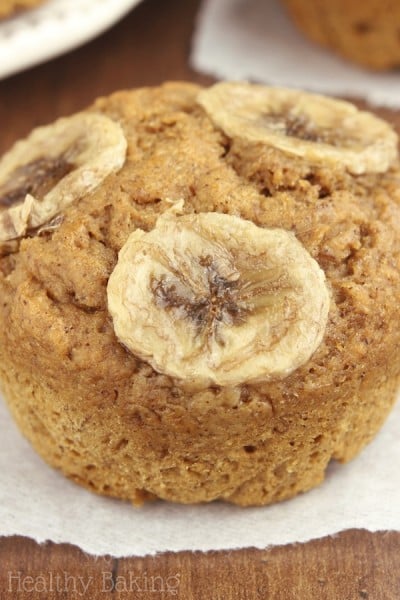Banana Gingerbread Muffins
