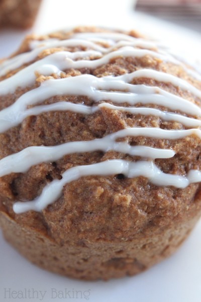 Chai Latte Muffins with Vanilla Drizzle