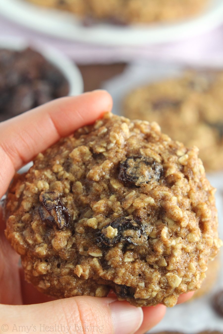 healthy oatmeal raisin cookies recipe