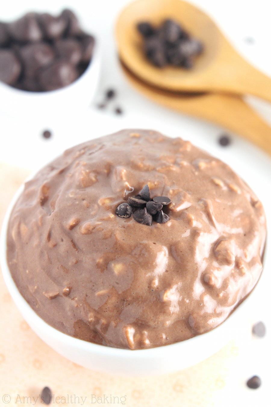 Chocolate Protein Overnight Oats Amy S Healthy Baking