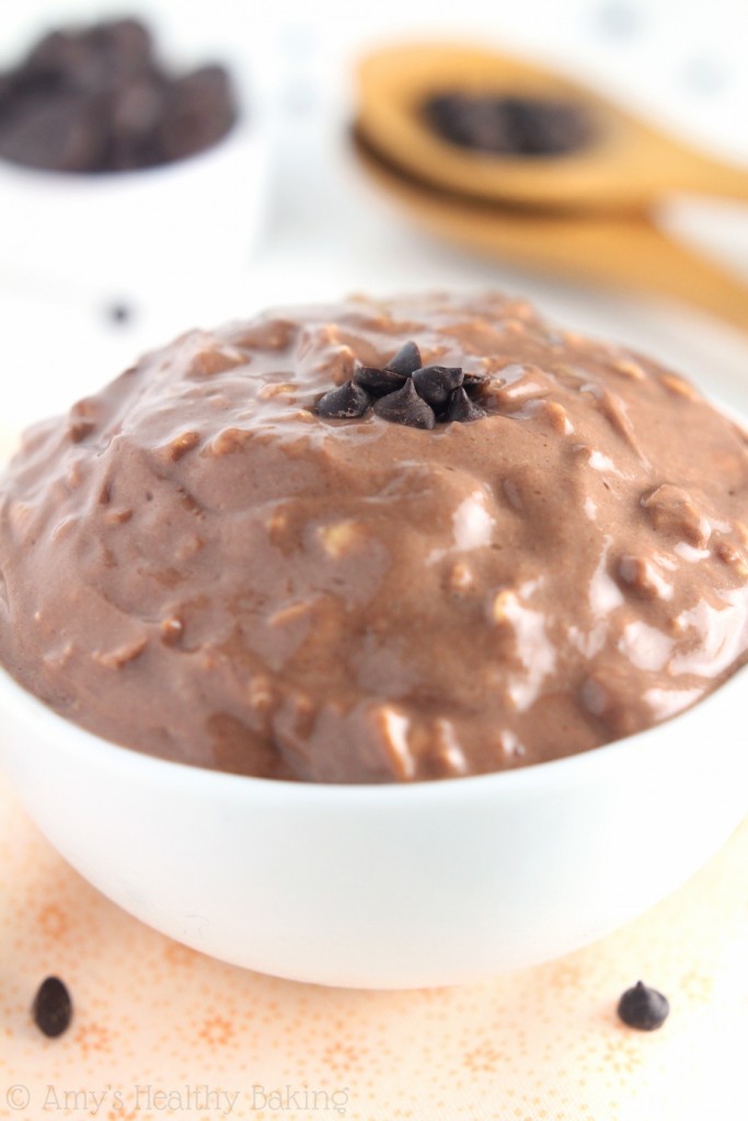 Chocolate Protein Overnight Oats Amy's Healthy Baking