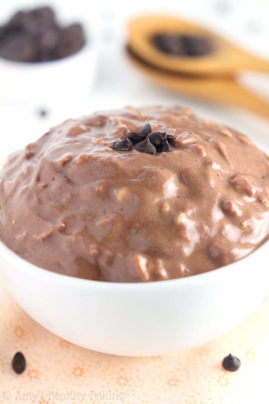 Chocolate Protein Overnight Oats Amy S Healthy Baking