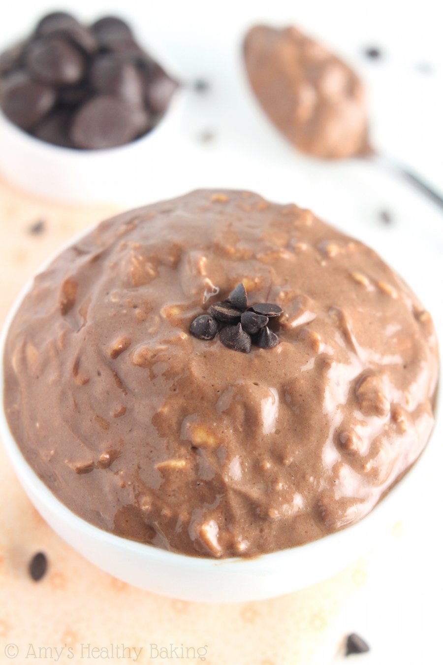 Chocolate Protein Overnight Oats Amy S Healthy Baking