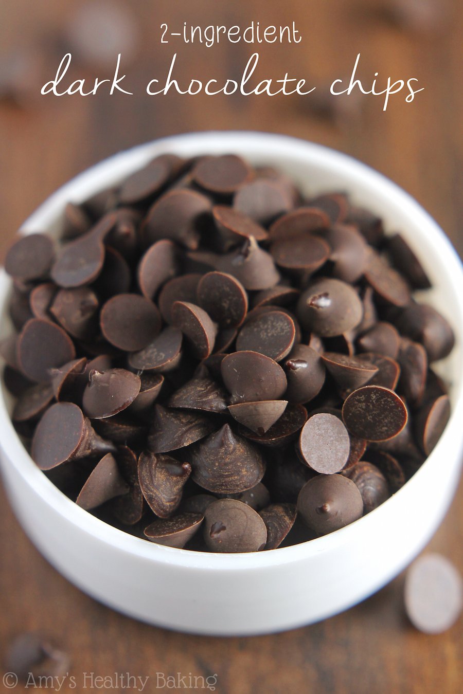 Homemade Two-Ingredient Chocolate Chips