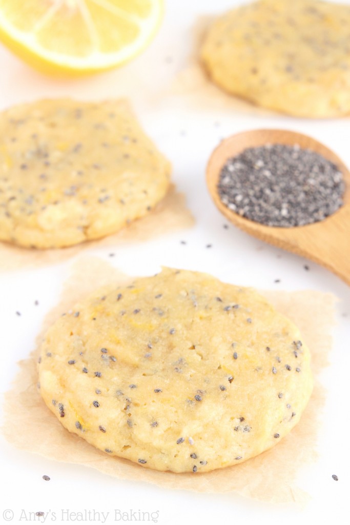 Lemon Chia Seed Protein Cookies Amy's Healthy Baking