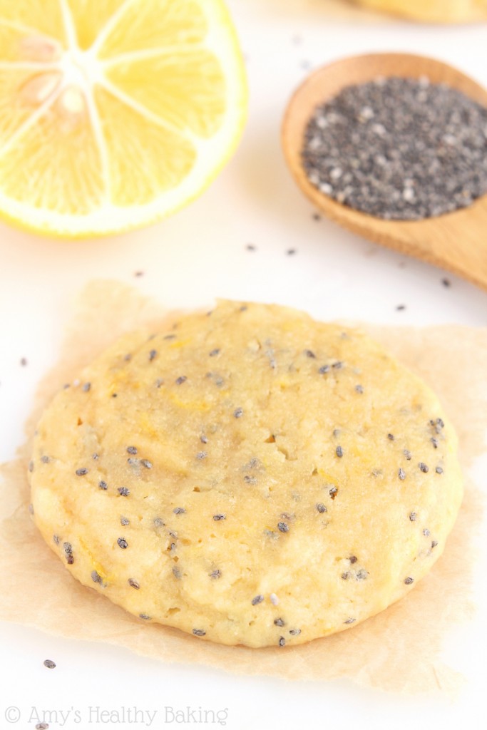Lemon Chia Seed Protein Cookies Amy's Healthy Baking