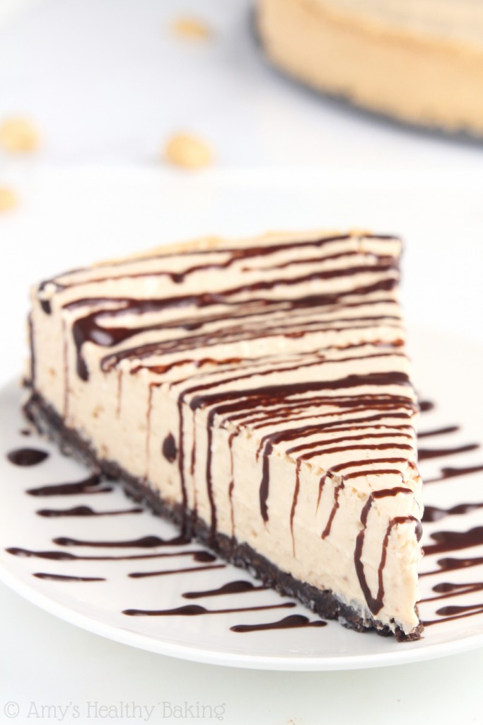 Skinny Peanut Butter Cheesecake Amy's Healthy Baking