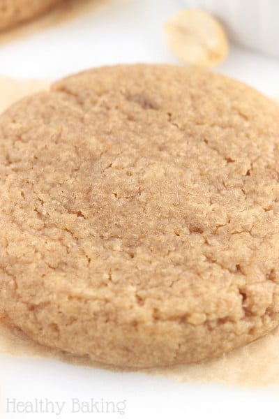 The Ultimate Healthy Soft & Chewy Peanut Butter Cookies {Recipe Video!}