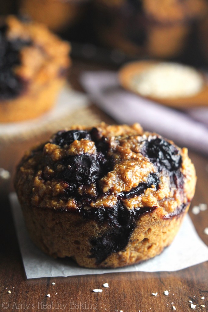 Blueberry Buttermilk Bran Muffins Amy's Healthy Baking